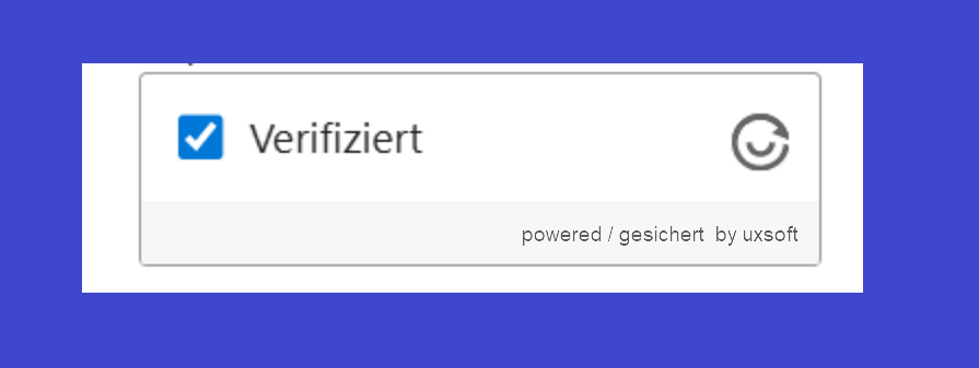 Spamsschutz Formulare 1:1